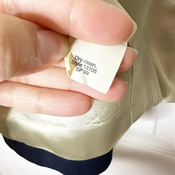 J. CREW‎ Size 2 Atelier Canvas Ruffle Neck 3/4 Sleeve Jacket Navy Blue - Picture 5 of 7